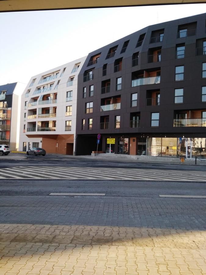 Апартаменты Poznan Black Red apartment Познань